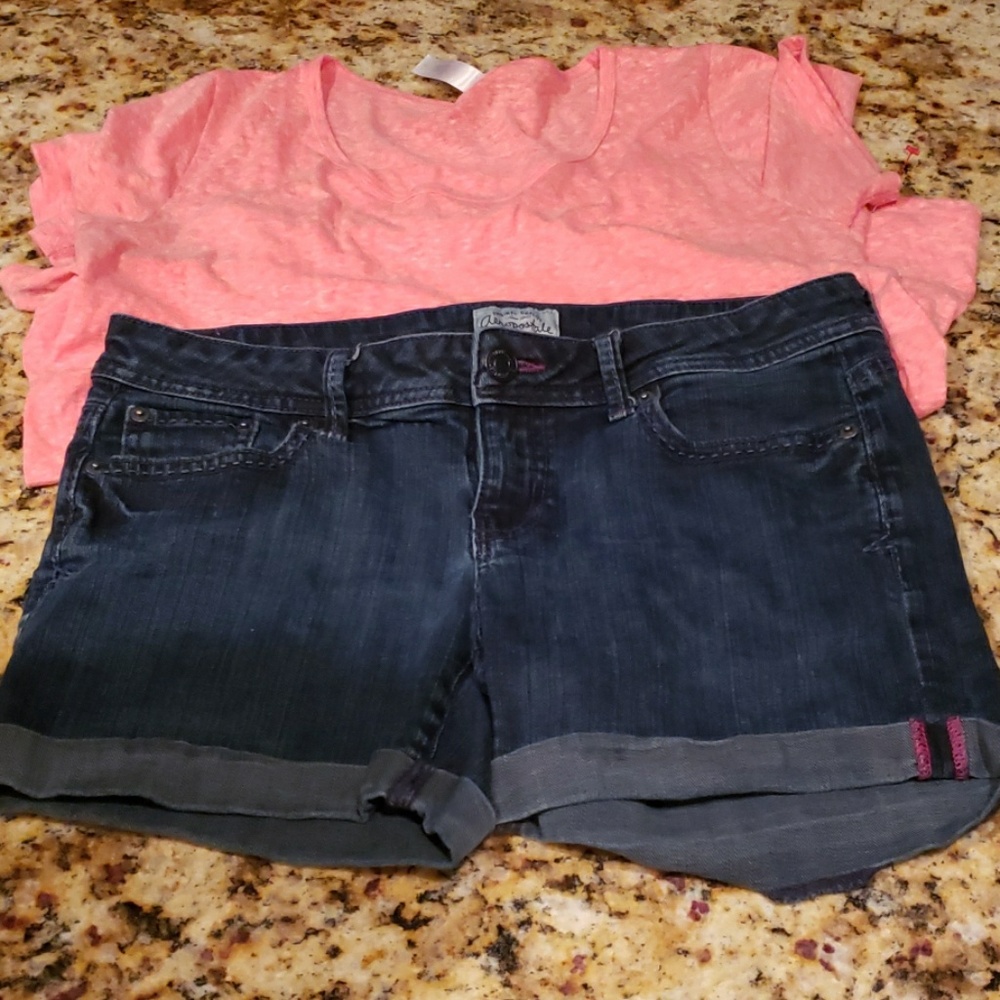 Aero jean shorts 💐